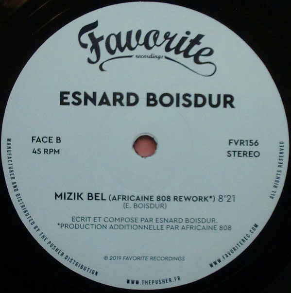 Esnard Boisdur - Mizik Bel | Favorite Recordings (FVR156) - 3 Esnard Boisdur - Mizik Bel | Favorite Recordings (FVR156) - 3