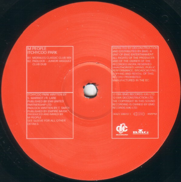 M People - Itchycoo Park | Deconstruction (74321 33073 1) - 4