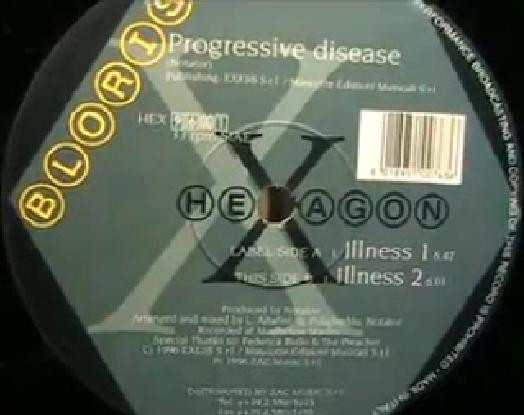 Bloris - Progressive Disease | Hexagon Records (HEX 96001) - main Bloris - Progressive Disease | Hexagon Records (HEX 96001) - main