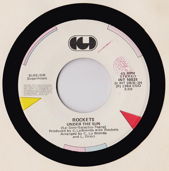 Rockets - Under The Sun | CGD (INT 10531) - 3