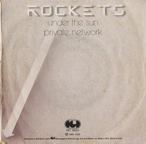 Rockets - Under The Sun | CGD (INT 10531) - 2