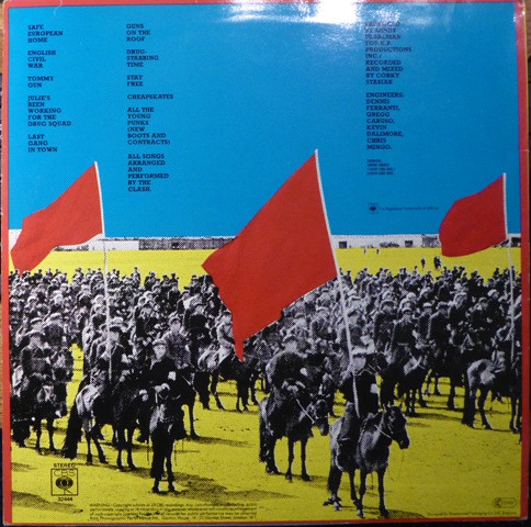 The Clash - Give 'Em Enough Rope | CBS (CBS 32444) - 2 The Clash - Give 'Em Enough Rope | CBS (CBS 32444) - 2