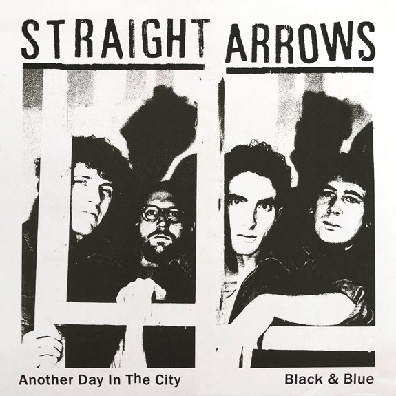 Straight Arrows - Another Day In The City / Black & Blue | Agitated Records (IMS0022)