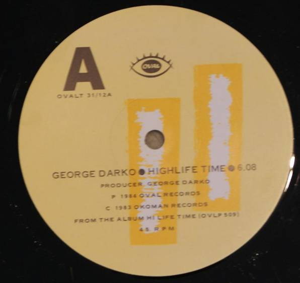 George Darko - Highlife Time | Oval (OVALT 31/12)