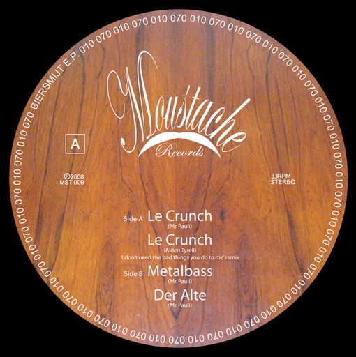 Ingmar Pauli - Le Crunch | Moustache Records (MST 009) - 2