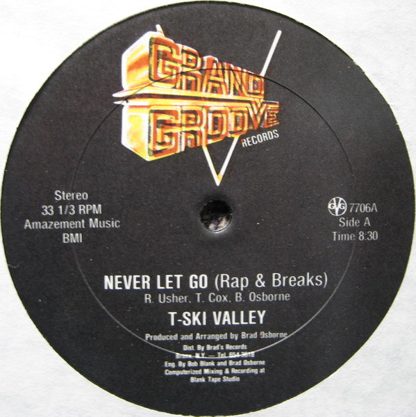 T-Ski Valley / Grand Groove Bunch - Never Let Go | Grand Groove Records (GG 7706) - main