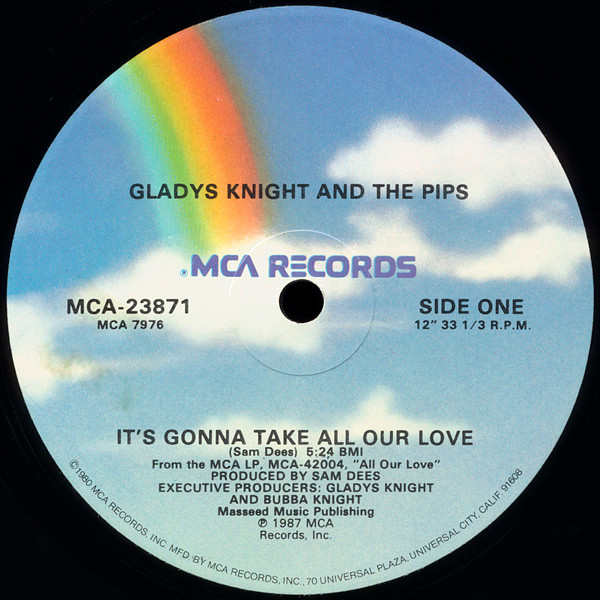 Gladys Knight And The Pips - It's Gonna Take All Our Love | MCA Records (MCA-23871)