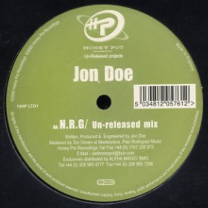 Dynamic Intervention / Jon Doe - Out Of It / N.R.G. | Honey Pot Recordings (12HP LTD1) - main