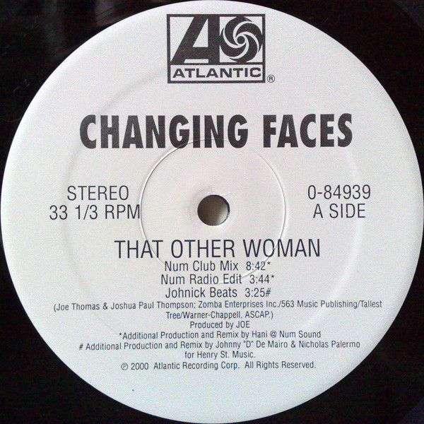 Changing Faces - That Other Woman | Atlantic (0-84939) - 2 Changing Faces - That Other Woman | Atlantic (0-84939) - 2