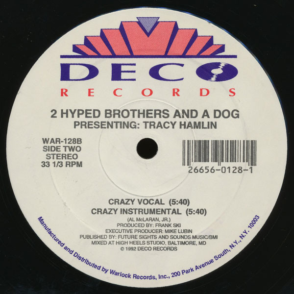 2 Hyped Brothers & A Dog Presenting Tracy Hamlin - Swing (To The Music) | Deco Records (WAR-128) 2 Hyped Brothers & A Dog Presenting Tracy Hamlin - Swing (To The Music) | Deco Records (WAR-128)
