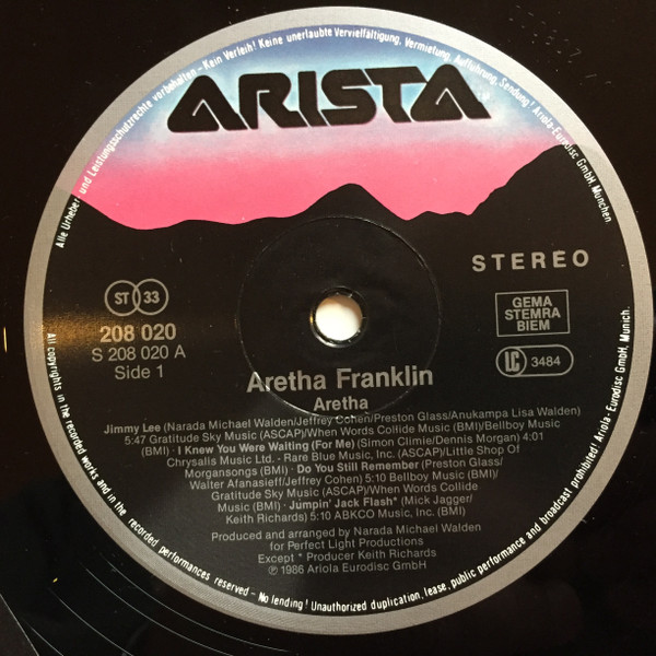 Aretha Franklin - Aretha | Arista (208 020) - 4 Aretha Franklin - Aretha | Arista (208 020) - 4