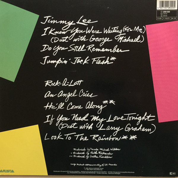 Aretha Franklin - Aretha | Arista (208 020) - 3 Aretha Franklin - Aretha | Arista (208 020) - 3