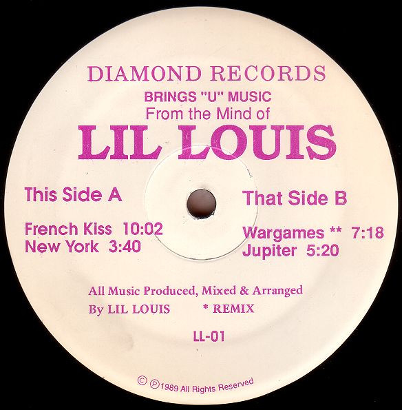 Lil' Louis - French Kiss | Diamond Records (LL-01)