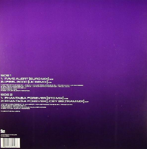 Praga Khan - Rave Alert / I Feel Good / Phantasia Forever | S12 (S12DJ220) - 2