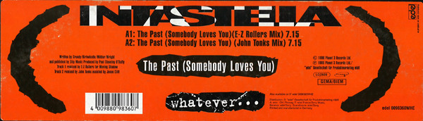 Intastella - The Past (Somebody Loves You) | Whatever... (edel 0098360WHE)