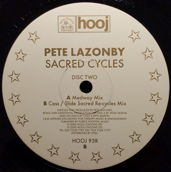 Pete Lazonby - Sacred Cycles | Hooj Choons (HOOJ 93R) - 4