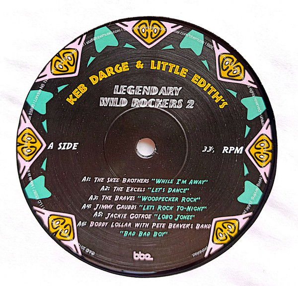 Keb Darge & Little Edith - Keb Darge & Little Edith's Legendary Wild Rockers 2 | BBE (BBE214CLP) - 3 Keb Darge & Little Edith - Keb Darge & Little Edith's Legendary Wild Rockers 2 | BBE (BBE214CLP) - 3
