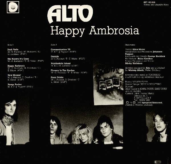 Alto - Happy Ambrosia | Spiegelei (INT 145.608) - 2