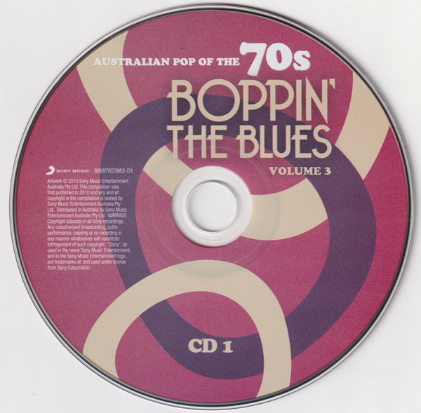 Various - Boppin' The Blues (Australian Pop Of The 70s Vol 3) - 2CD | Sony Music (88697653982) - 3 Various - Boppin' The Blues (Australian Pop Of The 70s Vol 3) - 2CD | Sony Music (88697653982) - 3