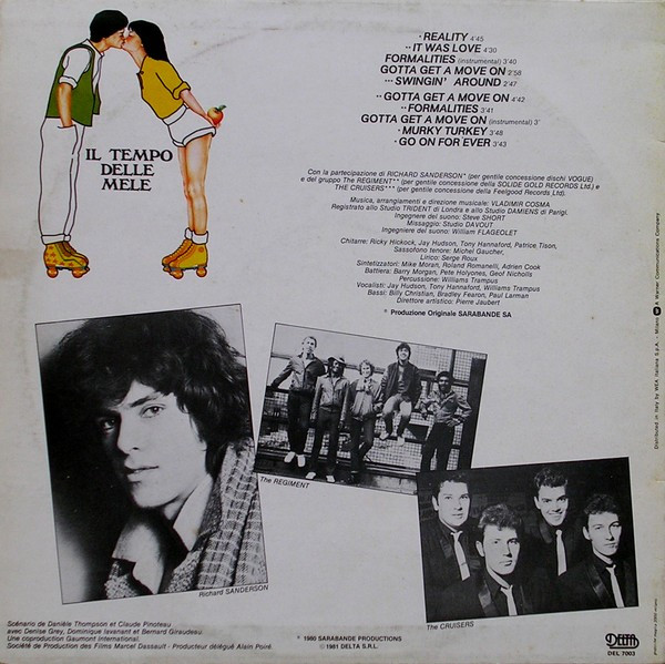 Vladimir Cosma - Il Tempo Delle Mele (Tema Originale Del Film) | Delta (DEL 7003) Vladimir Cosma - Il Tempo Delle Mele (Tema Originale Del Film) | Delta (DEL 7003)