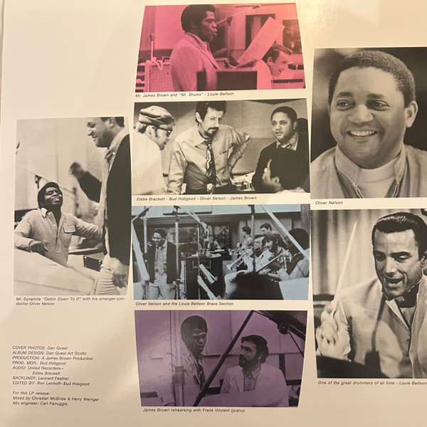 James Brown With Oliver Nelson Conducting Louie Bellson Orchestra - Soul On Top | Verve Records (B0036053-01) - 3