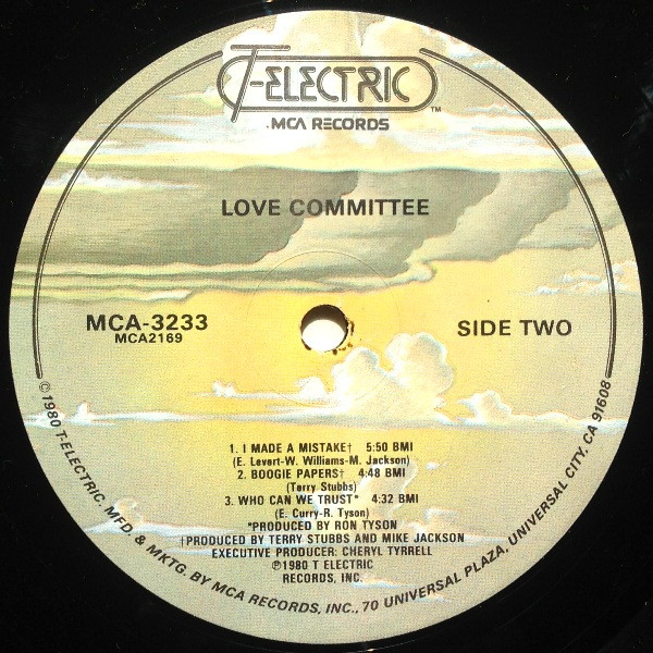 Love Committee - Love Committee | T-Electric (MCA-3233) - 4