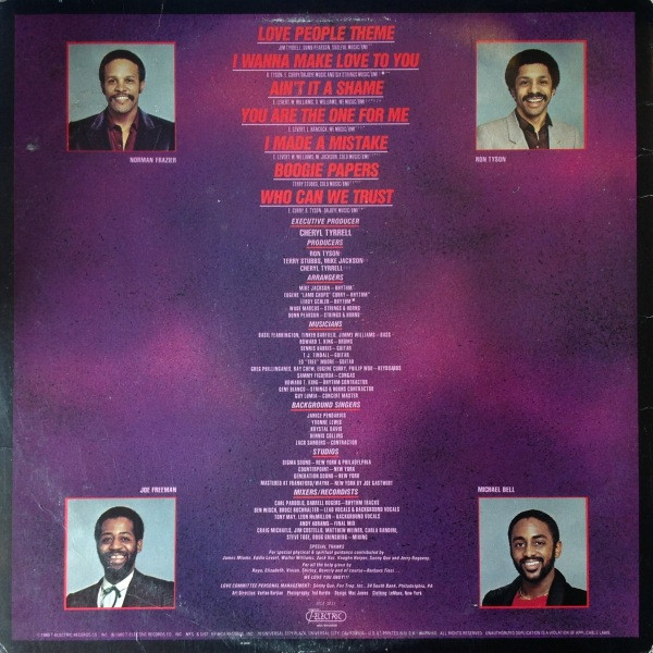 Love Committee - Love Committee | T-Electric (MCA-3233) - 2