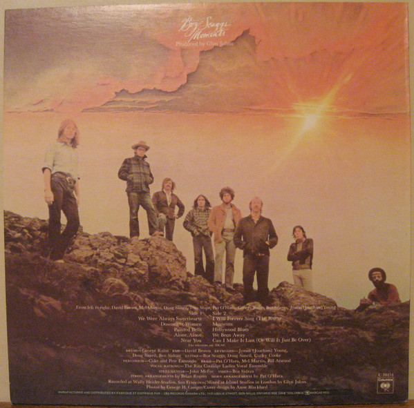 Boz Scaggs - Moments | Columbia (C 30454) - 2