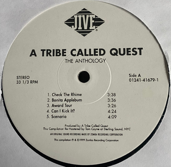 A Tribe Called Quest - The Anthology | Jive (01241-41679-1) - 3