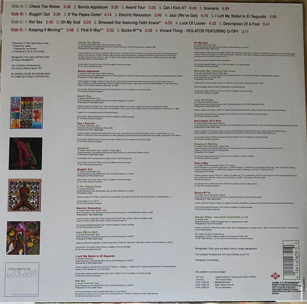 A Tribe Called Quest - The Anthology | Jive (01241-41679-1) - 2