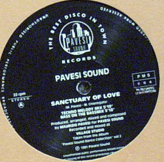 Pavesi Sound - Sanctuary Of Love | Pavesi Sound Records (PMS 004) - main Pavesi Sound - Sanctuary Of Love | Pavesi Sound Records (PMS 004) - main