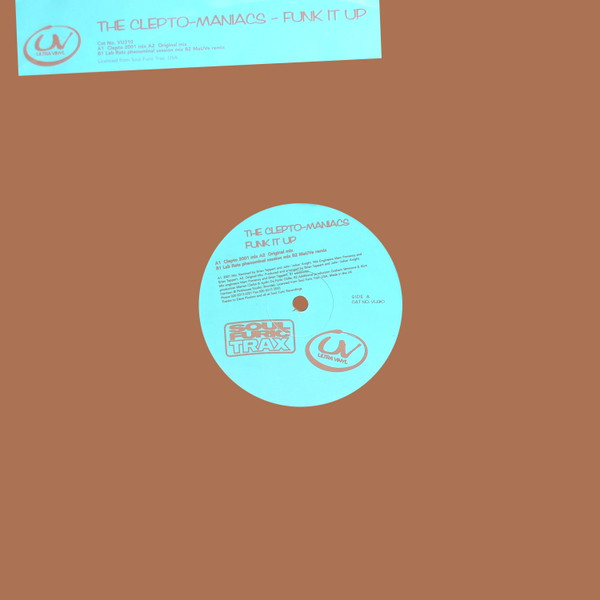 Cleptomaniacs - Funk It Up | Ultra Vinyl (VU310)