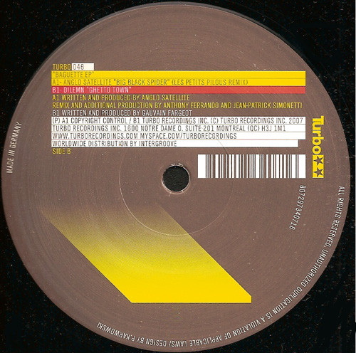 Les Petits Pilous / Dilemn - Baguette EP | Turbo (TURBO 046) - 2