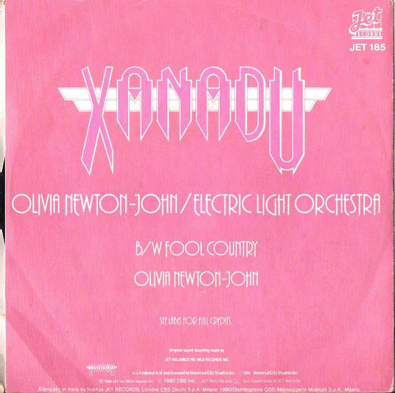 Olivia Newton-John / Electric Light Orchestra - Xanadu | Jet Records (JET 185) - 2 Olivia Newton-John / Electric Light Orchestra - Xanadu | Jet Records (JET 185) - 2