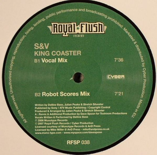 Stretch & Vern - King Coaster | Royal Flush Records (RFSP 038) - 2 Stretch & Vern - King Coaster | Royal Flush Records (RFSP 038) - 2