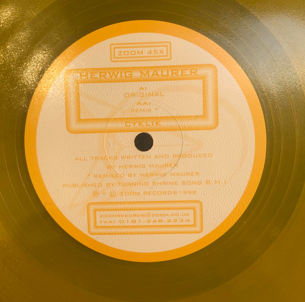 Herwig Maurer - Cyklik | Zoom Records (ZOOM 45X) - main