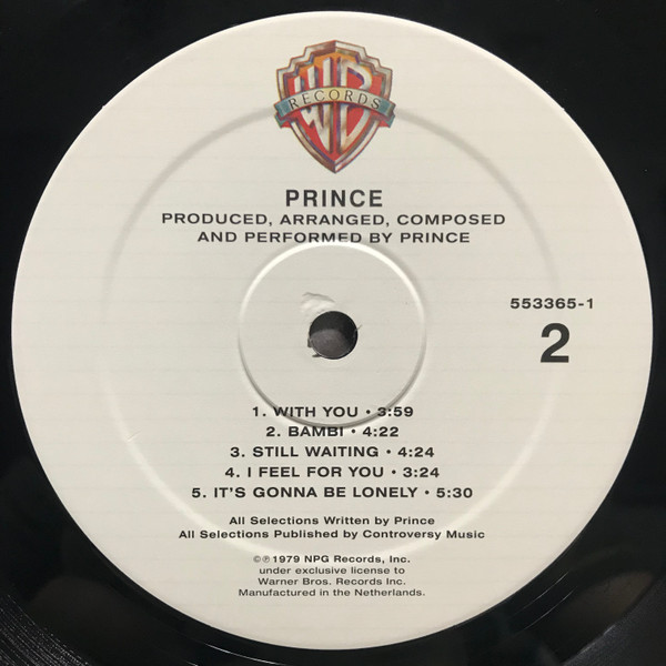 Prince - Prince | Warner Bros. Records (9362-49220-8) - 3