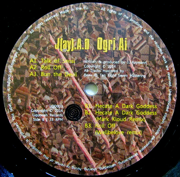 J(ay).A.D - Ogri Ai | Liquorish Records (LQD003) - 4 J(ay).A.D - Ogri Ai | Liquorish Records (LQD003) - 4