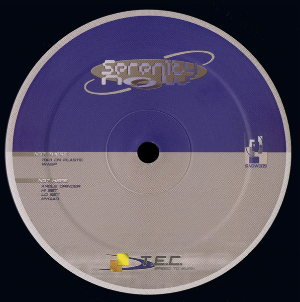 T.E.C. - Speed To Burn | Serenity Now Recordings (S.NOW005)