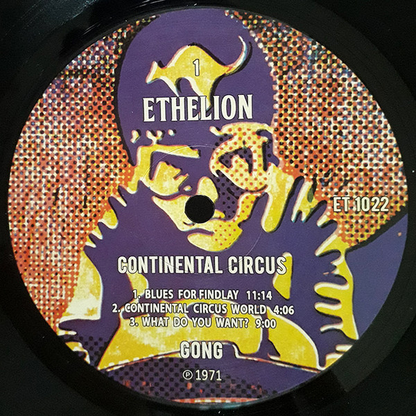 Gong Avec Daevid Allen - Continental Circus | Ethelion (ET 1022) - 3