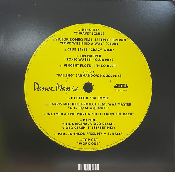 Various - Hardcore Traxx: Dance Mania Records 1986-1997 | Strut (STRUT114LP) - 4