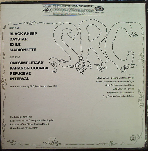 SRC - SRC | Capitol Records (ST 2991) - 2