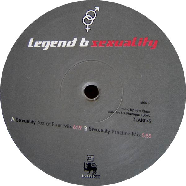 Legend B - Sexuality | 3 Lanka (3LAN045) - 2