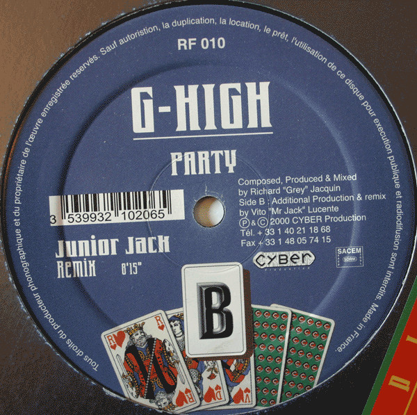 G-High - Party | Royal Flush Records (RF 010)