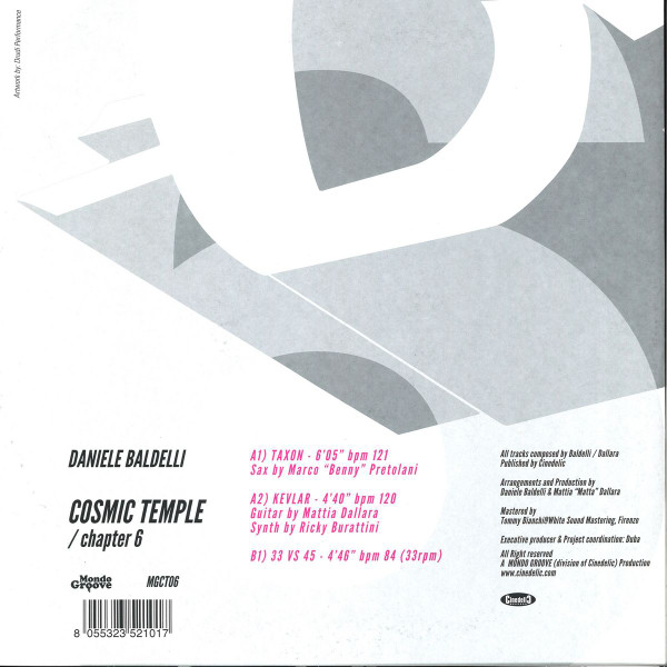 Daniele Baldelli - Cosmic Temple / Chapter 6 | Mondo Groove (MGCT06) - 2