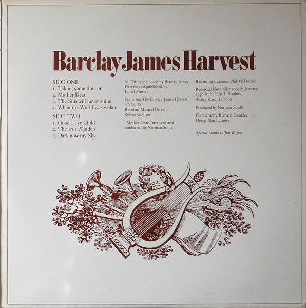 Barclay James Harvest - Barclay James Harvest | Harvest (SHVL 770) - 3