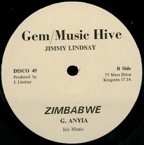 Jimmy Lindsay - Easy / Zimbabwe | Gem / Music Hive (none) - 2