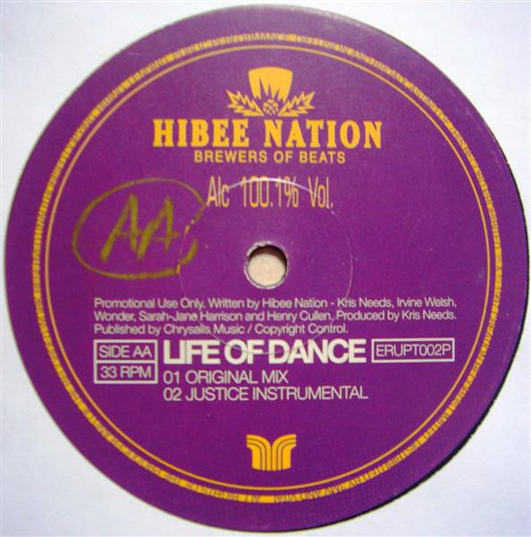 Hibee Nation - Life Of Dance | Eruption Records (ERUPT002P) - 2