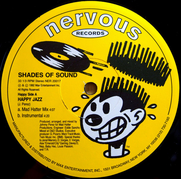 Shades Of Sound - Happy Jazz | Nervous Records (NER 20017)