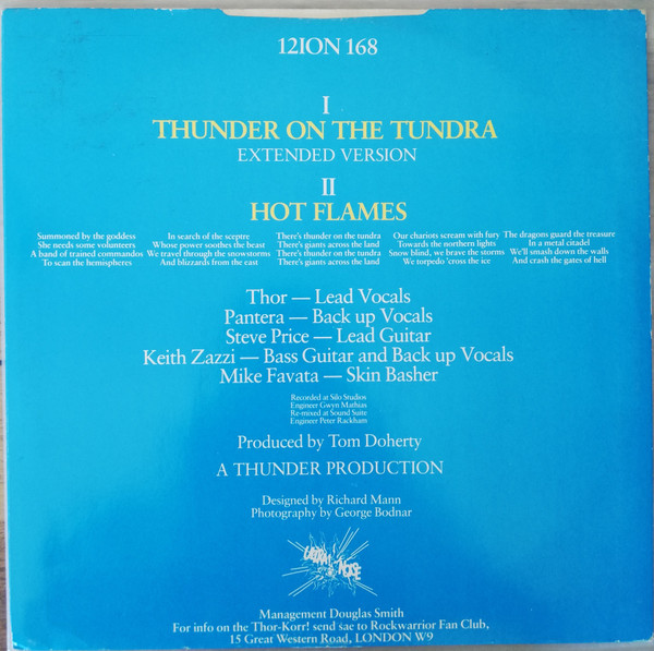 Thor - Thunder On The Tundra | Ultra! Noise (12ION 168) - 2